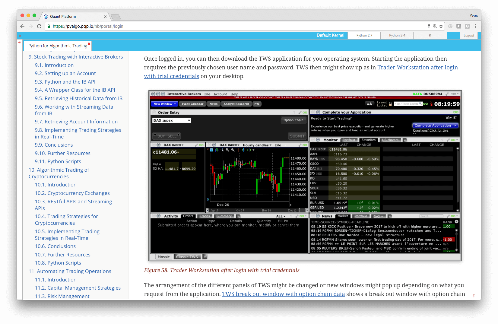 Hands-On Algorithmic Trading With Python